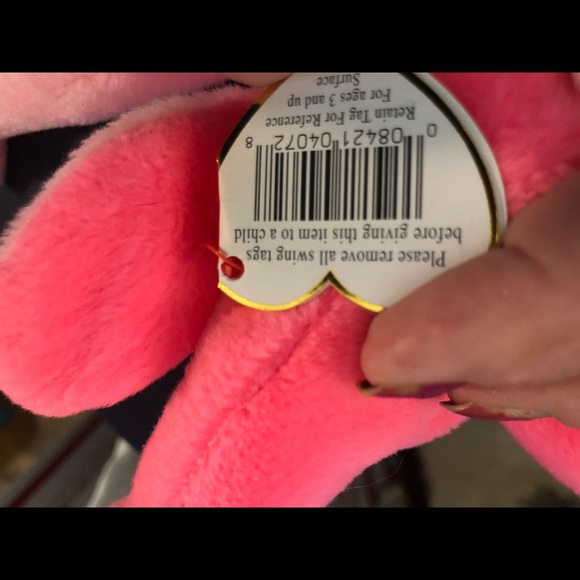 Ty beanie baby pinky - Picture 4 of 6